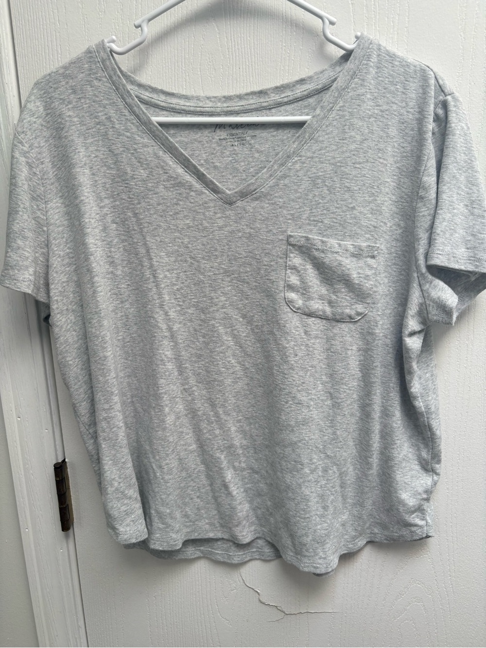Essentials Heather Gray Logo Pullover